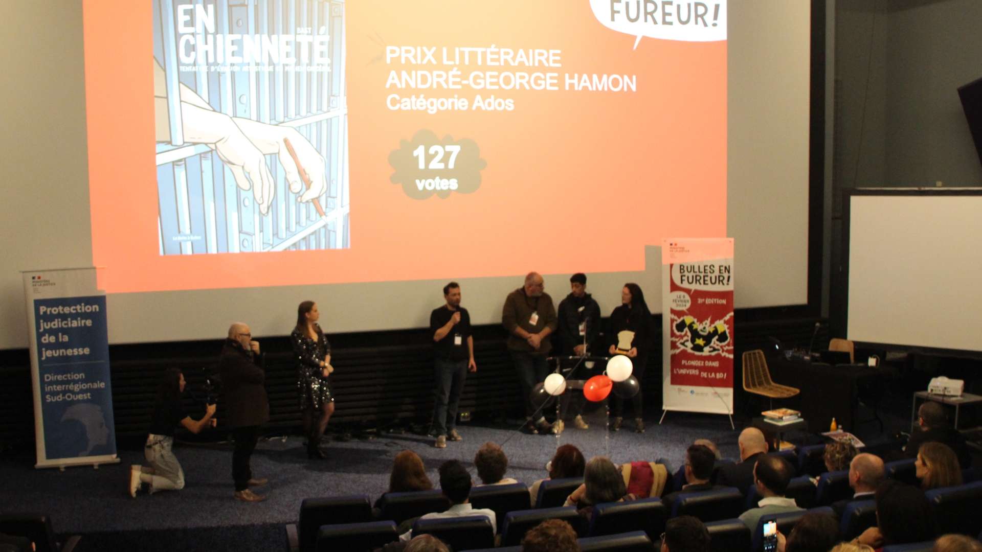 Bulles en fureur, une manifestation nationale de la protection